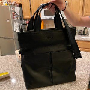Like New Charles Foldover Tote Coach Men